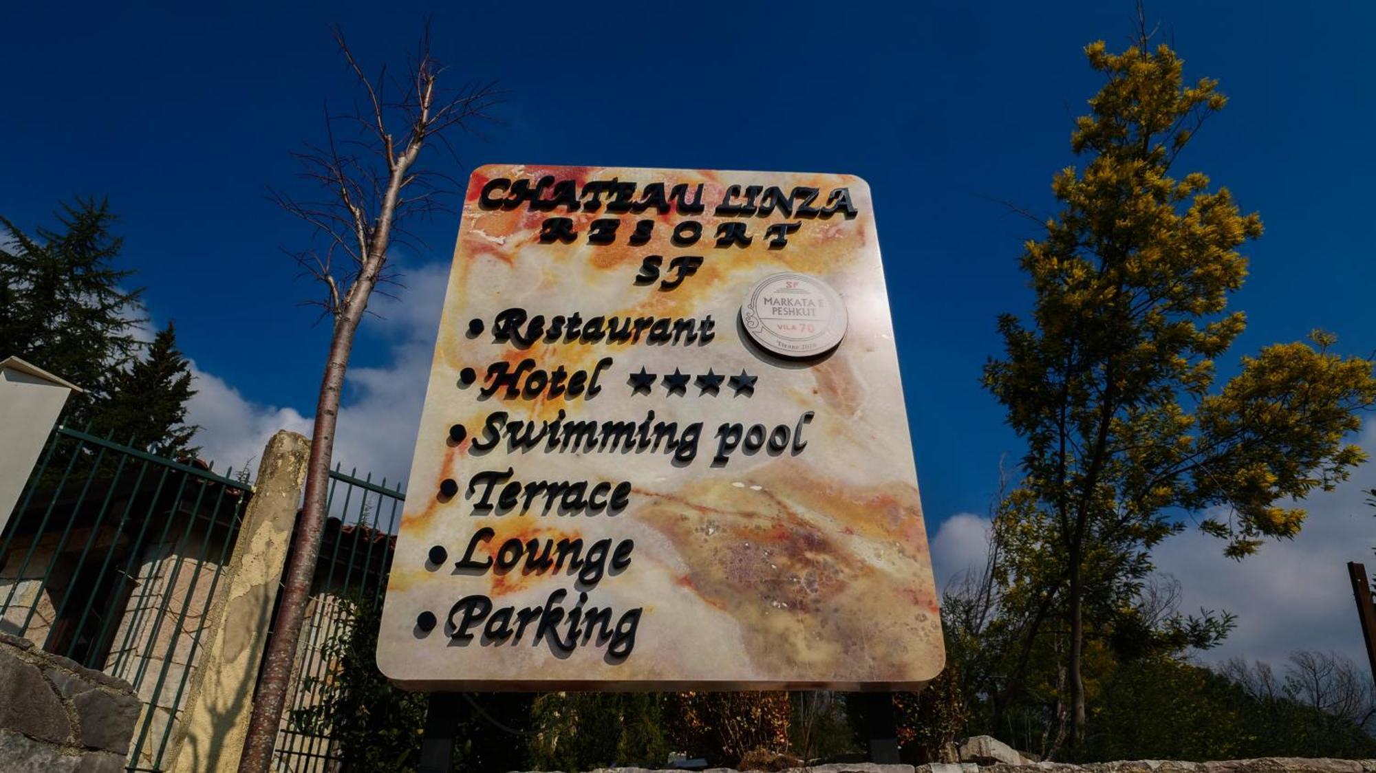 Chateau Linza Resort ティラナ エクステリア 写真